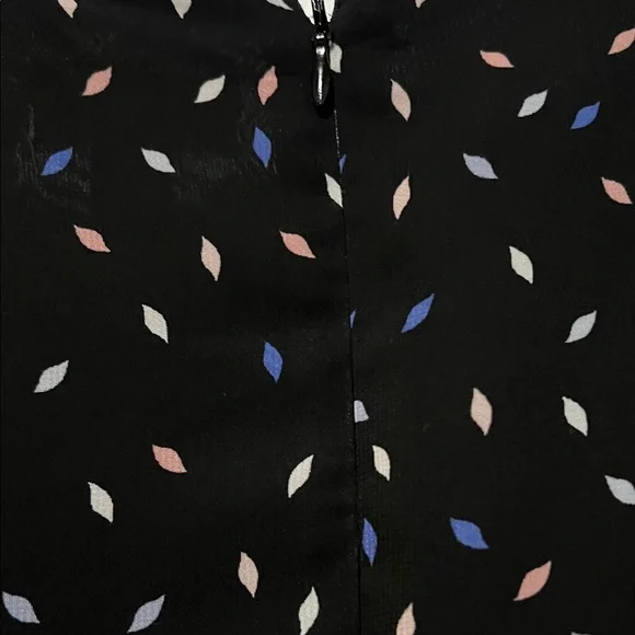 Maison Jules  Elegant Black and blue  Midi Dress - Picture 5 of 6